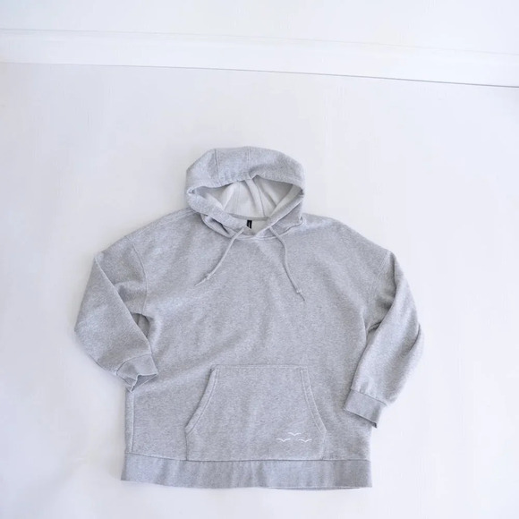 Lazy Pants Long Sleeve Hoodie/ Bunny Hug with Kangaroo Pocket Grey ~size Large - Picture 8 of 15
